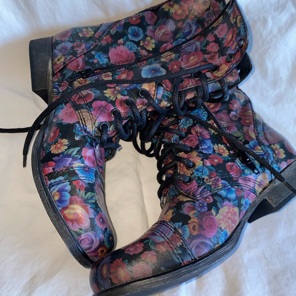 Steve Madden Floral Boots